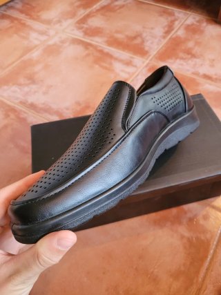 Mocasines LEONAL negros elegantes