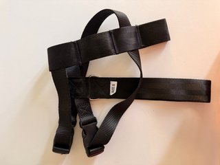 Mochila, Escalera, Arnés para Coche y empapadores