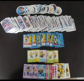 Cromos y Flizz Marvel DC Minions