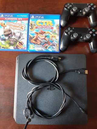 Consola PS4 Slim 500GB Negra/Gris