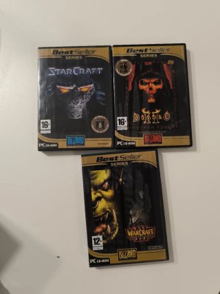 Lote 2 Videogiochi PC Blizzard Best Seller