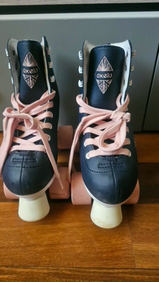 Patins Infantis Oxelo Quad Roller + bolsa e meias