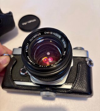 Olympus OM-1+Zuiko 50mm f/1.4 MC Analógica ocasión