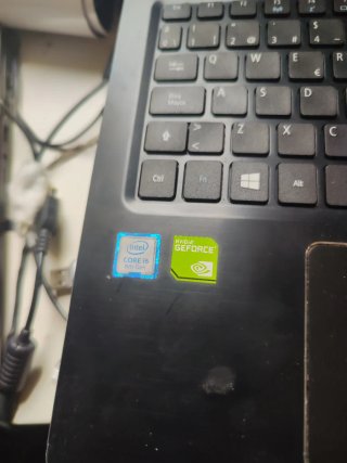 Portátil Acer Negro/Plateado