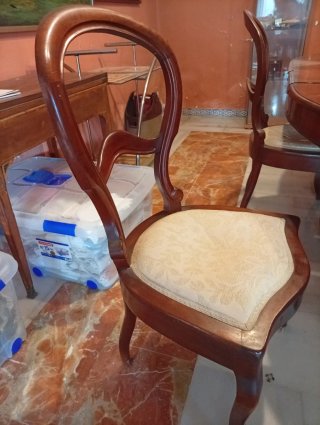 Mesa comedor extensible en coba siglo XXI