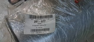 Nuevo Tubo de escape silenciador Renault Trafic 2
