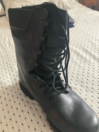 Botas militares cuero negras - Iturri