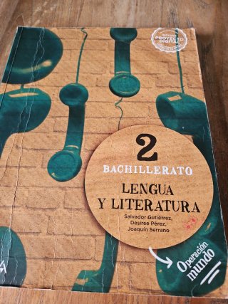 Lengua y literatura, 2 Bachillerato, Operación ...
