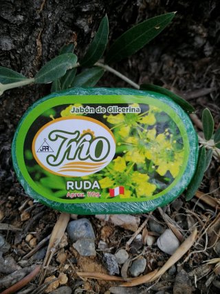 Jabón de Glicerina con Ruda 110g