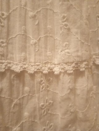 Vestitino donna bianco pizzo