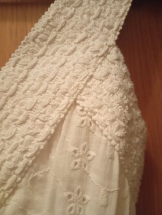 Vestitino donna bianco pizzo