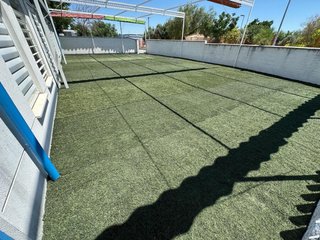 Césped artificial reciclado