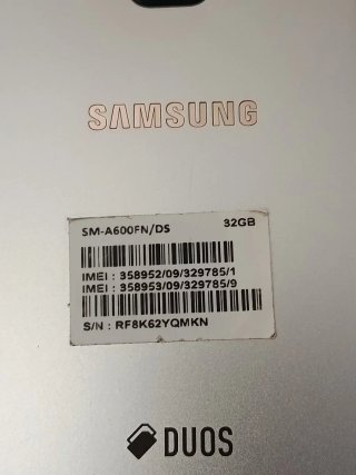 Samsung Galaxy A6 32GB Oro/Plata