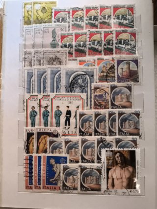 Album francobolli italiani