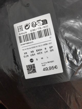Camisa lino fluida Massimo Dutti XS