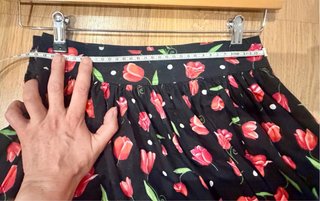 Falda Sugar Shock Estampado Tulipanes