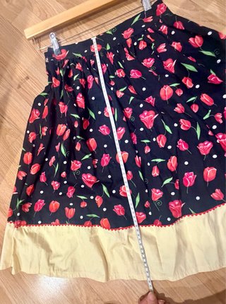 Falda Sugar Shock Estampado Tulipanes