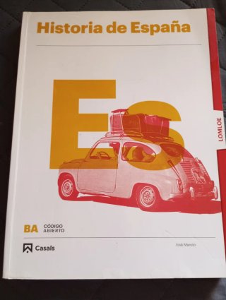 Historia de España, 2 bachillerato