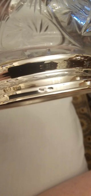 Lote tocador cristal tallado Bohemia
