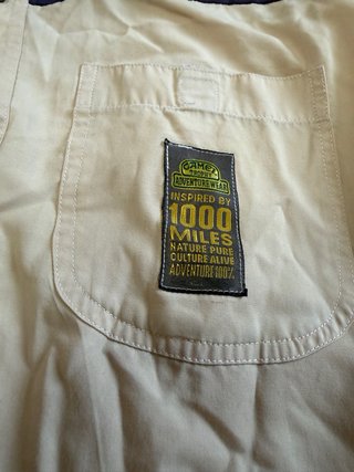 Camisa Camel Tropa Aventura Talla XL