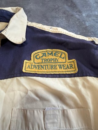 Camisa Camel Tropa Aventura Talla XL