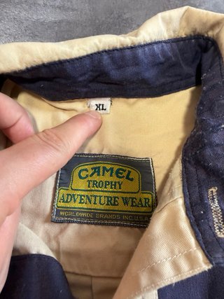 Camisa Camel Tropa Aventura Talla XL