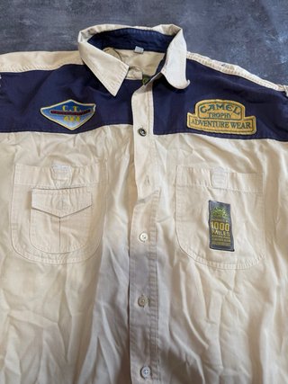 Camisa Camel Tropa Aventura Talla XL