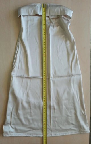 Top Halter Satén Beige nuevo