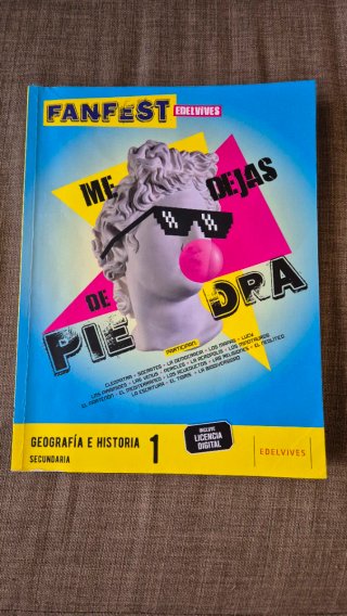 Libro Geografía e Historia 1 ESO Edelvives