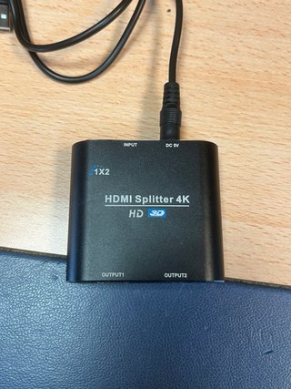Duplicador HDMI 4K 1x2 + Cable