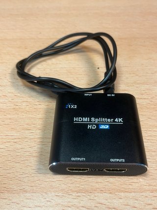 Duplicador HDMI 4K 1x2 + Cable