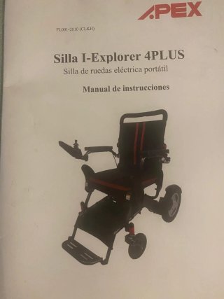 SILLA DE RUEDAS ELÉCTRICA I-EXPLORER 4PLUS
