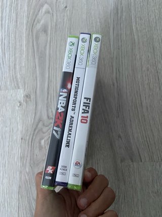 Confezione da 3 giochi Xbox 360 sigillati