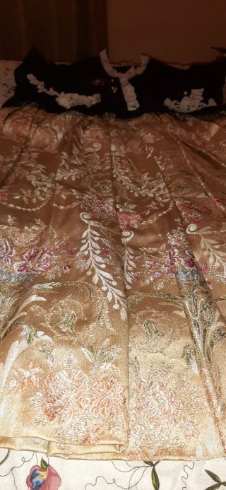 Antiguo traje regional hogueras años 80