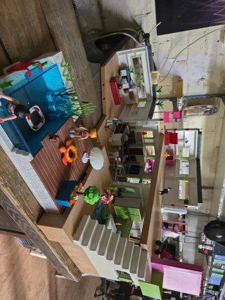 Lote Playmobil Casa y Coches