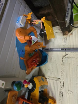 Lote Playmobil Casa y Coches