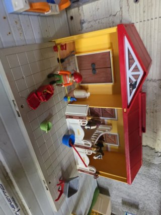 Lote Playmobil Casa y Coches
