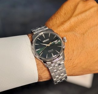 Seiko Presage Cocktail Time Mockingbird Verde