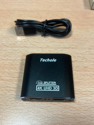 Splitter HDMI Techole HS306 4K UHD 3D 1x2