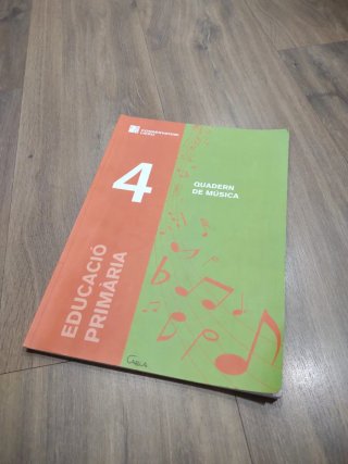 Quadern musica consevatori 4t primaria