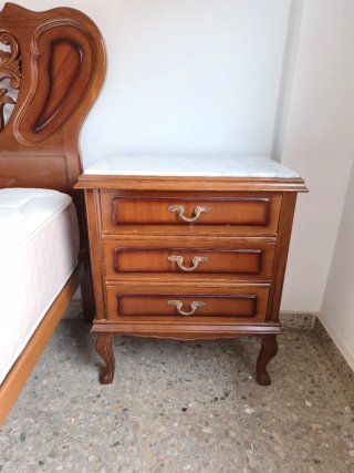 Dormitorio completo madera