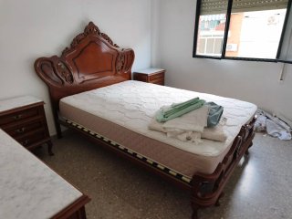 Dormitorio completo madera