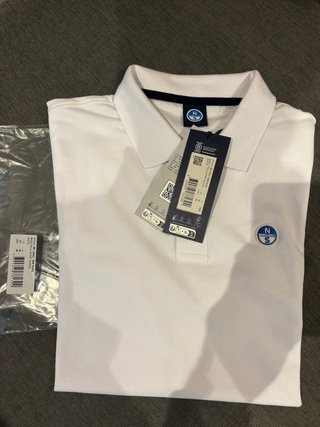 Polo North Sails Hombre Blanco
