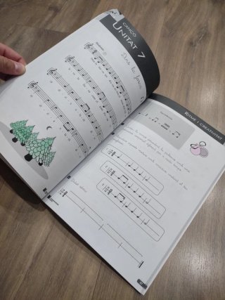 Quadern musica. Conservatori liceu. 2n primaria