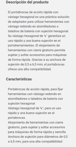 Portabrocas Wolfcraft 0.5-6.5mm