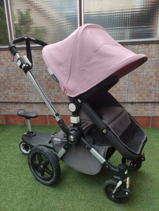 Bugaboo Camaleón 3 Negro/Rosa: Capazo, Silla y más