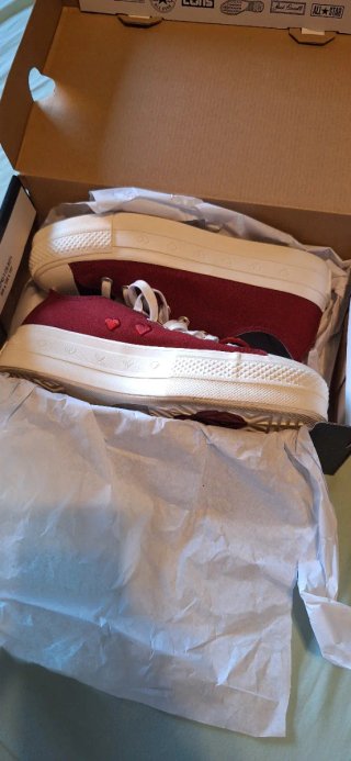 Converse Chuck Taylor Rojas con Rosa