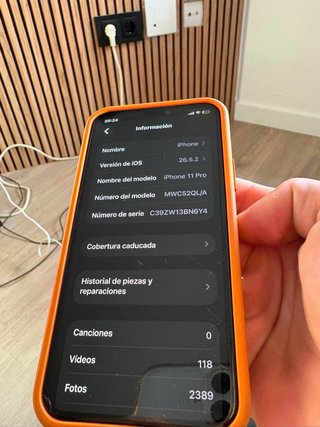 iPhone 11 Pro 64GB + Funda MagSafe Naranja + 2 pro
