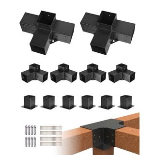 Kit de pérgola, soportes de pérgola de 4x4 pulgada