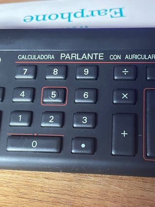 Calculadora Parlante Vintage Español